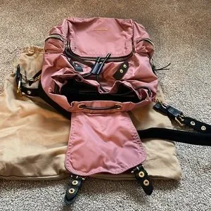 Burberry | Bags | Burberry Rucksack Backpack Pink Near New 
